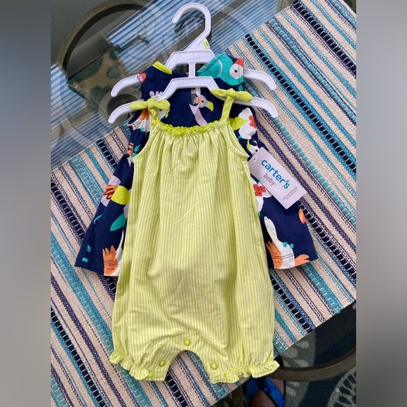 NWT Carter’s  baby girl  2 piece outfit size 3 months - Picture 2 of 4